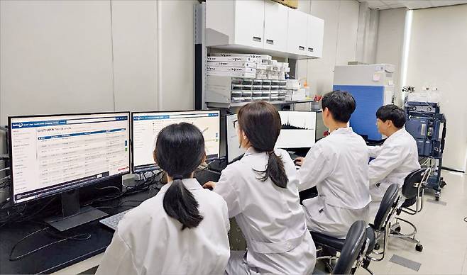 디지스트 핵심단백질자원센터 연구팀이 신약 개발에 집중하고 있다. 디지스트 제공
