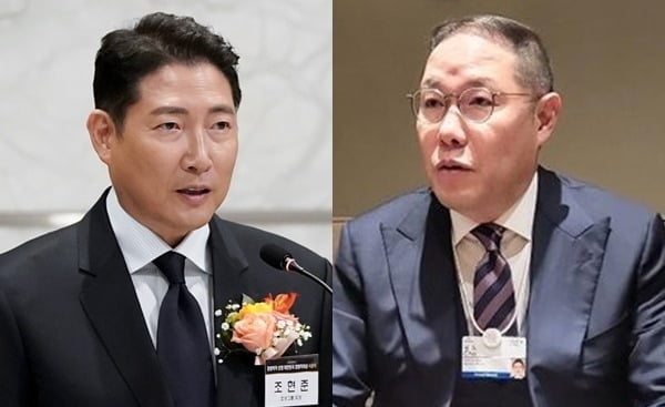 조현준 효성그룹 회장과 조현상 효성 부회장. 사진=한국경제신문