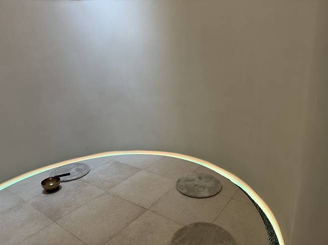 서울 용산구 ‘에피소드 용산 241’의 명상 공간인 ‘결(KYUL)’. [박로명 기자]