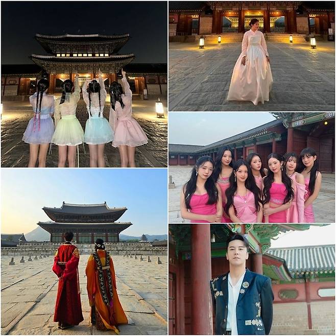 ‘코리아 온 스테이지’에 참여한 가수들. 사진|각 소속사