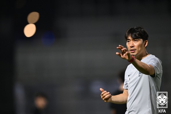 변성환 한국 U17 대표팀 감독. 대한축구협회 제공