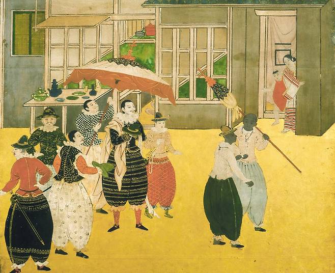 일본에 온 포르투갈 상인 [야후 재팬 ‘화상’]