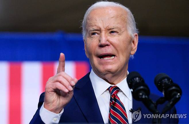 조 바이든 미국 대통령 [내슈아 AFP=연합뉴스 자료사진]