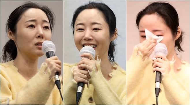 민희진 어도어 대표, 임시주총 관련 입장 발표 (서울=연합뉴스) 강민지 기자 = 민희진 어도어 대표가 31일 오후 서울 중구 한국프레스센터에서 두 번째 기자회견을 열고 이날 오전 열린 어도어 임시주주총회와 관련한 입장을 발표하고 있다. 2024.5.31 [공동취재] mjkang@yna.co.kr