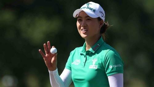 공동 선두로 최종라운드를 맞게 된 이민지. [사진=LPGA]