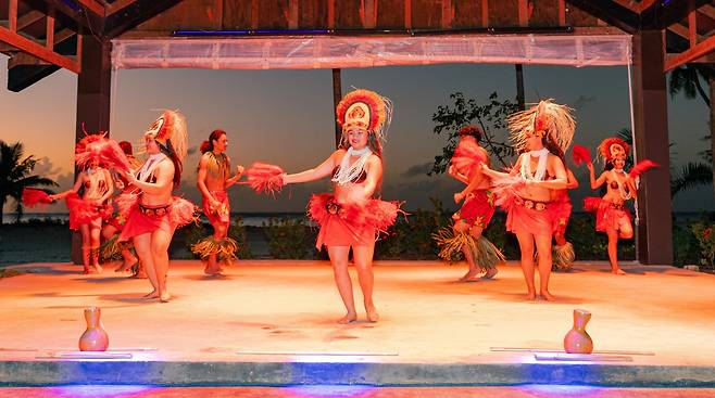 크라운 플라자의 전통공연