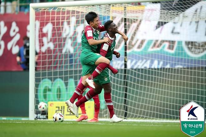 [서울=뉴시스] 프로축구 K리그1 대전하나시티즌의 음라파. (사진=한국프로축구연맹 제공) *재판매 및 DB 금지