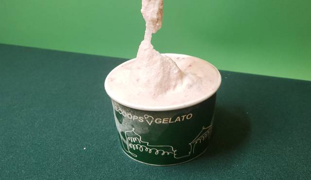 충북 청주 ‘’스쿱스젤라또''의 ''청원생명쌀 젤라토''.