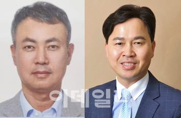 류호창 한금 회장(왼쪽)과 이상호 포스코 전무