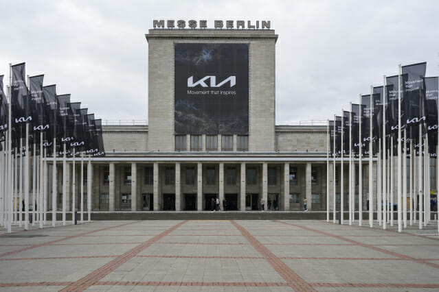 ‘2024 범유럽 딜러대회’가 열린 메세 베를린(Messe Berlin) 전경. (사진=기아)