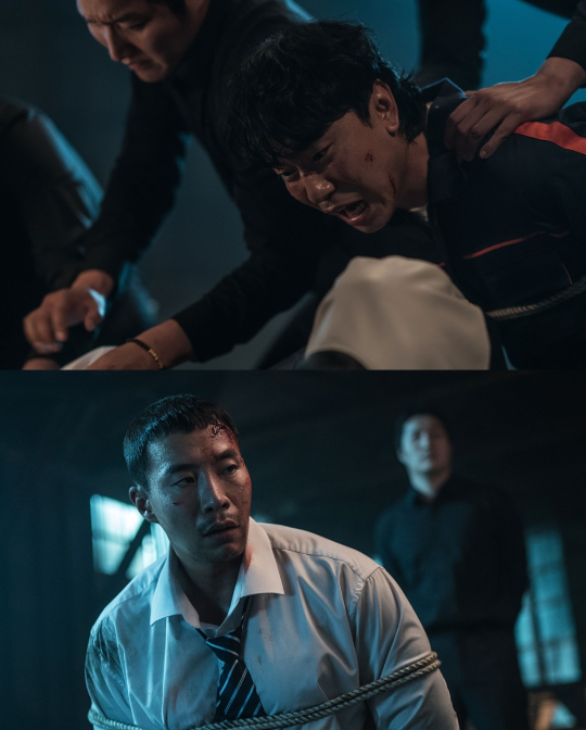 예기치 못한 위기를 맞이한 꾼들의 모습이 담겨 시선을 집중시킨다.사진=tvN 제곷