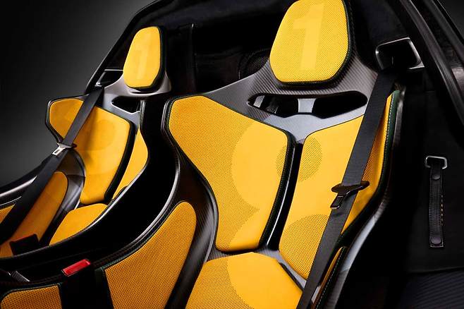 맥라렌 세나 셈프레 리버리 실내