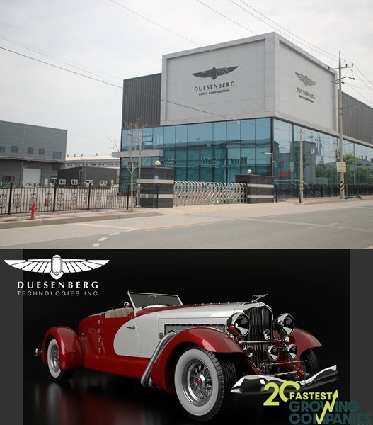 < Duesenberg SJ Boattail Speedster 전기차로 구현 / (주)듀센버그코리아 제공 >