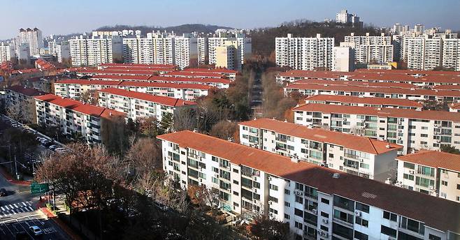 통합 재건축을 추진하는 목동신시가지 1~3단지 중 1·2단지 전경. 매경 DB