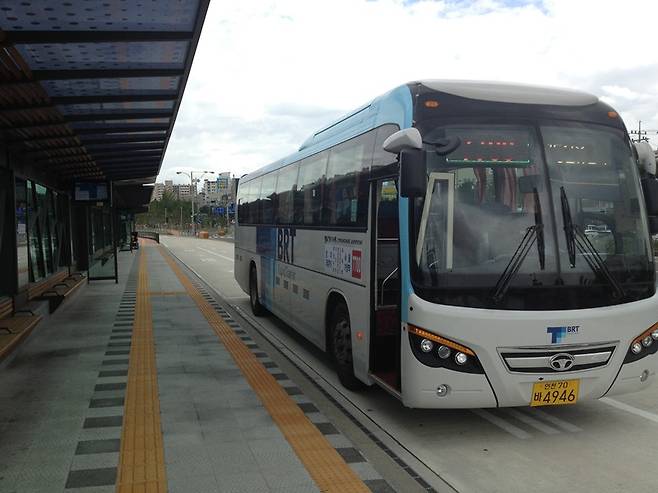 수도권 간선급행버스(BRT) 모습. [헤럴드DB]