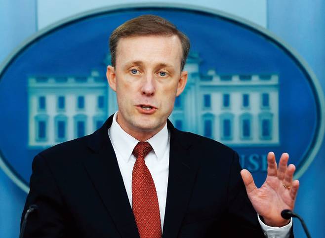 제이크 설리번 미국 국가안전보장회의 보좌관. [뉴시스]