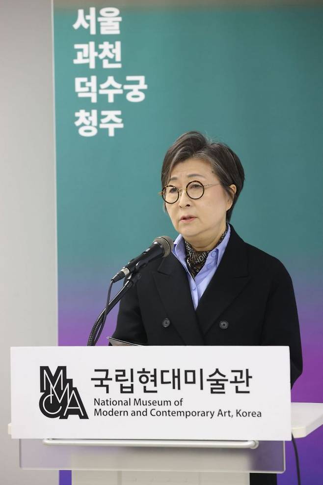 김성희 국립현대미술관 관장. [이미지출처=연합뉴스]