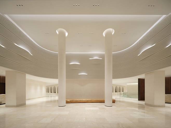 새롭게 바꾼 해비치 리조트 제주 로비  /사진=해비치호텔앤드리조트