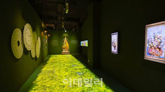 본다빈치의 클로드 모네 전시관 (사진=김명상 기자)