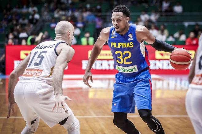 미국 국적의 필리핀 귀화선수 브라운리. 사진캡처=FIBA 홈페이지