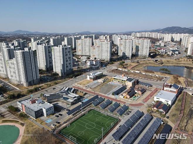 [진천=뉴시스] 충북혁신도시 전경. (사진=진천군 제공) photo.newsis.com