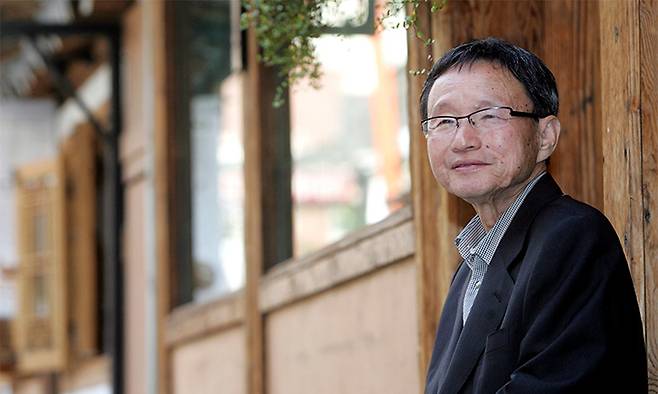 신경림&nbsp;시인. 사진=이제원기자