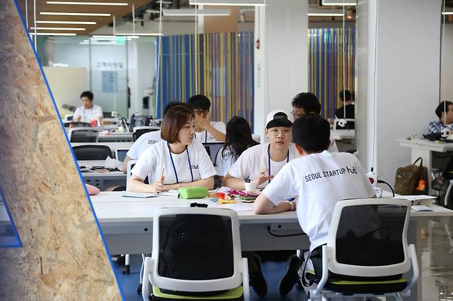 서울 마포구에 있는 창업지원센터 '서울창업허브 공덕'의 모습/서울시