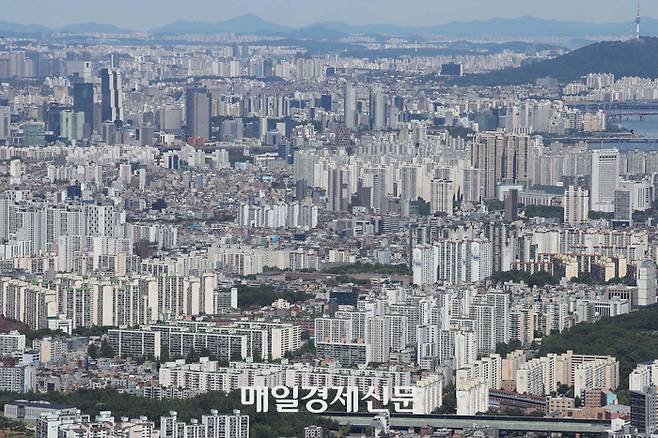 서울시내 아파트 단지 전경 [매경DB]