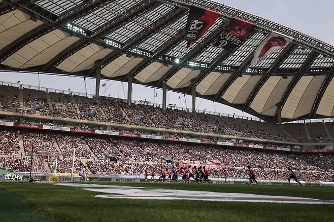 서울월드컵경기장 전경. /사진=한국프로축구연맹 제공
