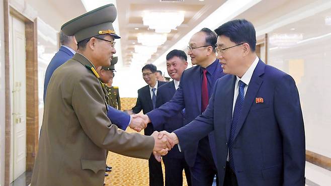 리성철 북한 사회안전성 부상 러시아 방문 [연합뉴스 제공]