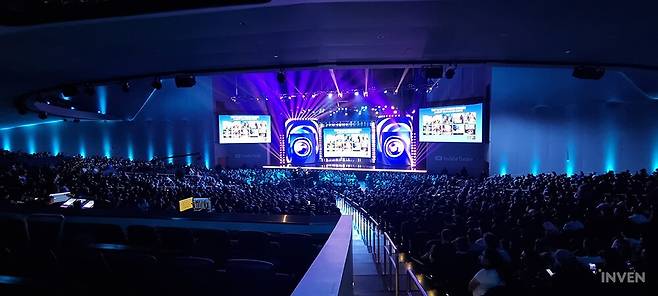 ▲ 유튜브 시어터에서 2년 연속 진행된 SGF 킥오프쇼