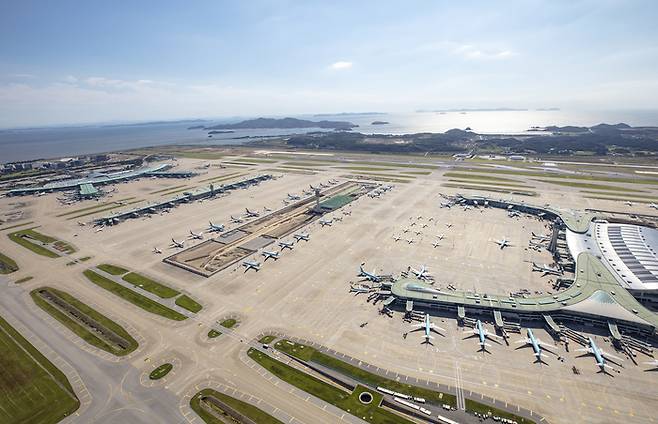 인천공항 여객터미널. 인천국제공항공사 제공