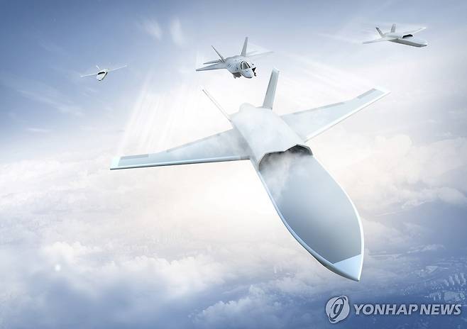 한화시스템, 무인편대기용 AESA 레이더 기술개발 과제 우선협상대상자 선정 (서울=연합뉴스) 한화시스템이 국방과학연구소가 주관하는 '무인편대기용 AESA 레이더 기술개발' 과제의 우선협상대상자로 선정됐다고 11일 밝혔다. 사진은 AESA 레이더가 탑재된 무인편대기 예상 이미지. 2024.6.11 [한화시스템 제공. 재판매 및 DB 금지]