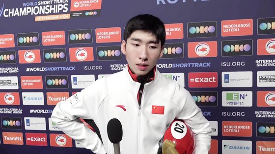 세계선수권 남자 쇼트트랙 2관왕에 오른 린샤오쥔(한국명 임효준). 사진공동취재단