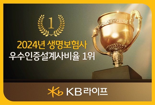 KB라이프는 17년 연속 우수인증설계사 중 전속 설계사 비율 생명보험업계 1위를 달성했다. ⓒKB라이프