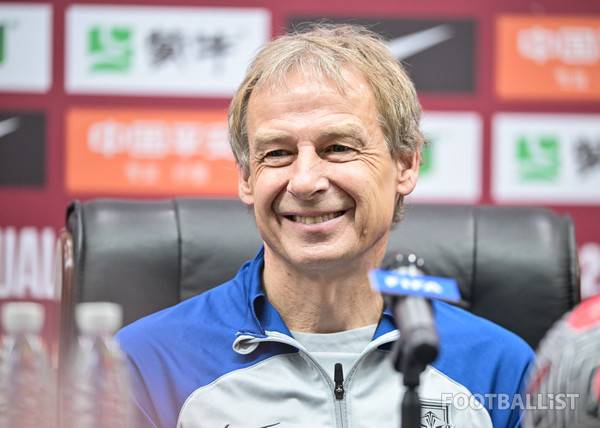 위르겐 클린스만 당시 한국 남자 축구대표팀 감독. 서형권 기자