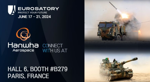 한화에어로스페이스 유로사토리 참여 배너. 링크드인