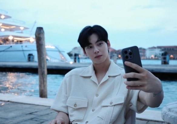 차은우. 사진|SNS