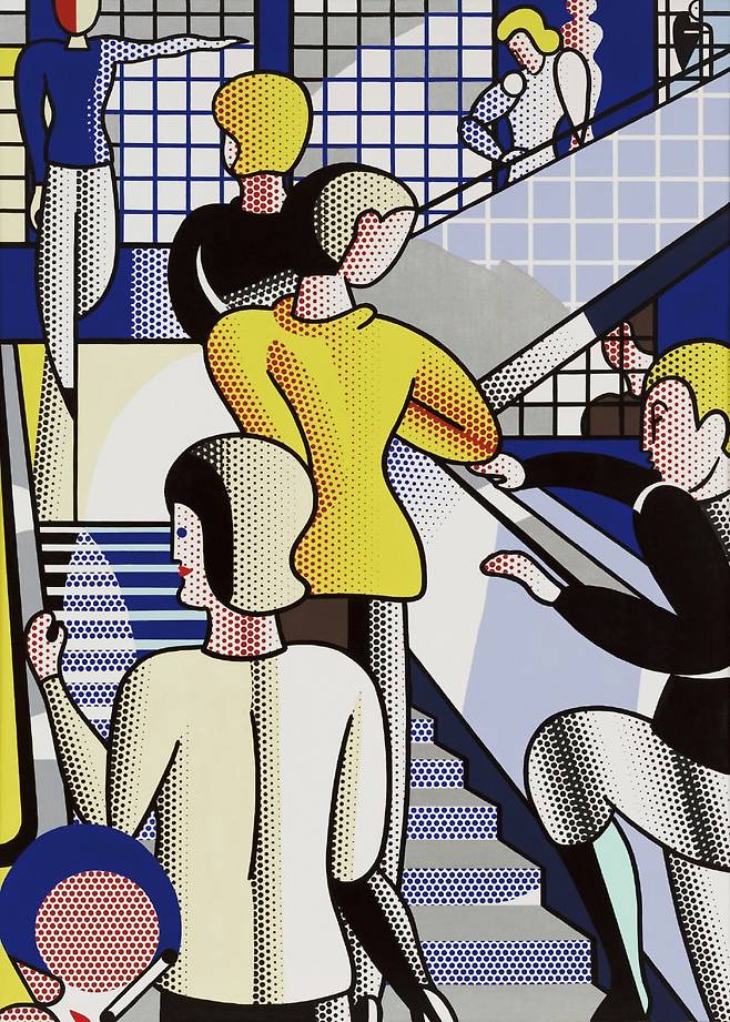 로이 리히텐슈타인의 ‘바우하우스 계단’(1988).