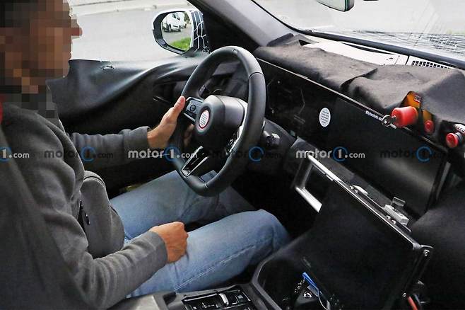 BMW X3 풀체인지 테스트카 실내