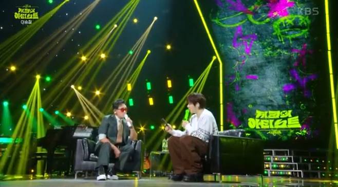 14일 방송된 KBS 2TV '더 시즌즈-지코의 아티스트'에 출연한 이승철 모습./사진=더 시즌즈-지코의 아티스트 방송 화면 캡처