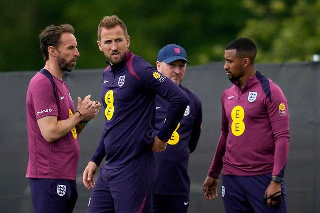 유로 2024 본선 진출국 중 최고 몸값을 자랑하는 잉글랜드. ⓒ AP=뉴시스