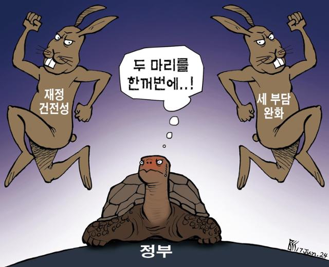 6월17일자 만평