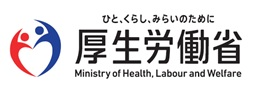 일본 의료기관을 관장하는 후생노동성 로고