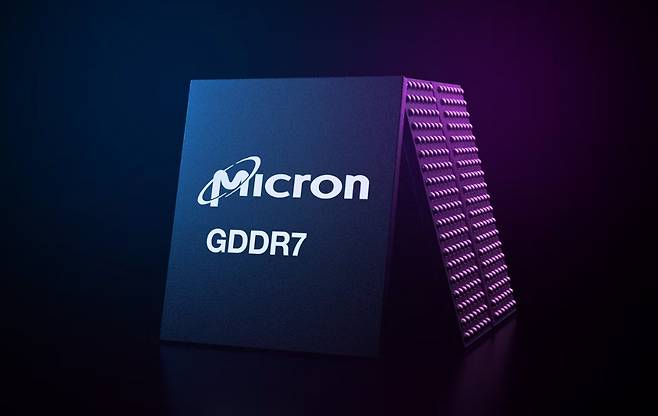마이크론은 지난 4일 대만에서 열린 ‘컴퓨텍스 2024’에서 차세대 GDDR7을 소개했다. [마이크론 홈페이지]