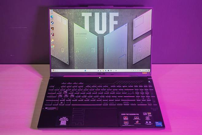 에이수스 터프 게이밍(ASUS TUF Gaming) F16 게이밍 노트북. / 출처=IT동아