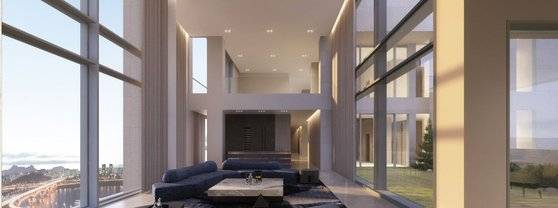 에테르노 청담 팬트하우스의 실내 예상도. 사진 에테르노 청담 홈페이지 캡처