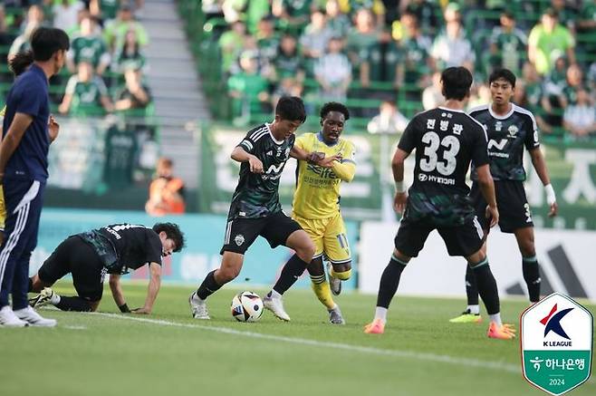 [서울=뉴시스]K리그1 전북, 4경기 연속 무승. (사진=프로축구연맹 제공)