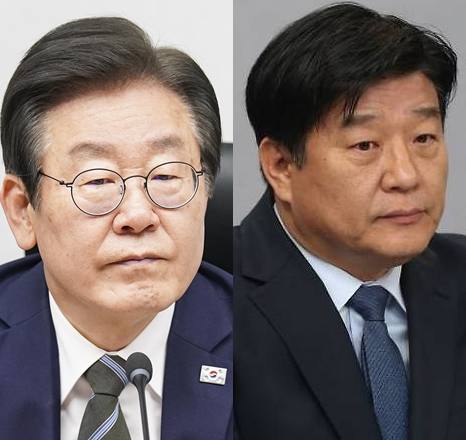 더불어민주당 이재명 대표, 양문석 의원. 연합뉴스