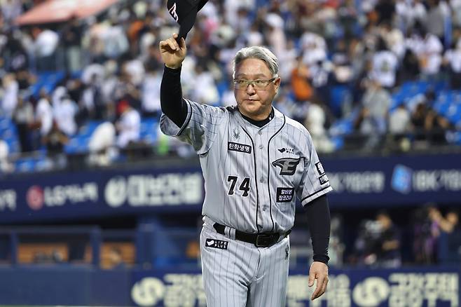 한화는 김경문 감독이 지휘봉을 잡고 치른 13경기에서 7승1무5패를 기록했다. 가을야구 진출을 위한 반등의 디딤돌을 놓았다. 연합뉴스